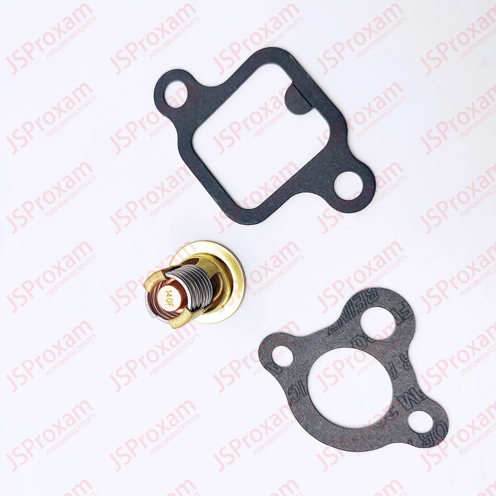 Mercruiser 2.5L 3.0L 120 135 140HP 새로운 온도 조절기 가스켓 키트 교체 59078A1 59078Q3 59078T3 13370 59078B 59078 18-3650