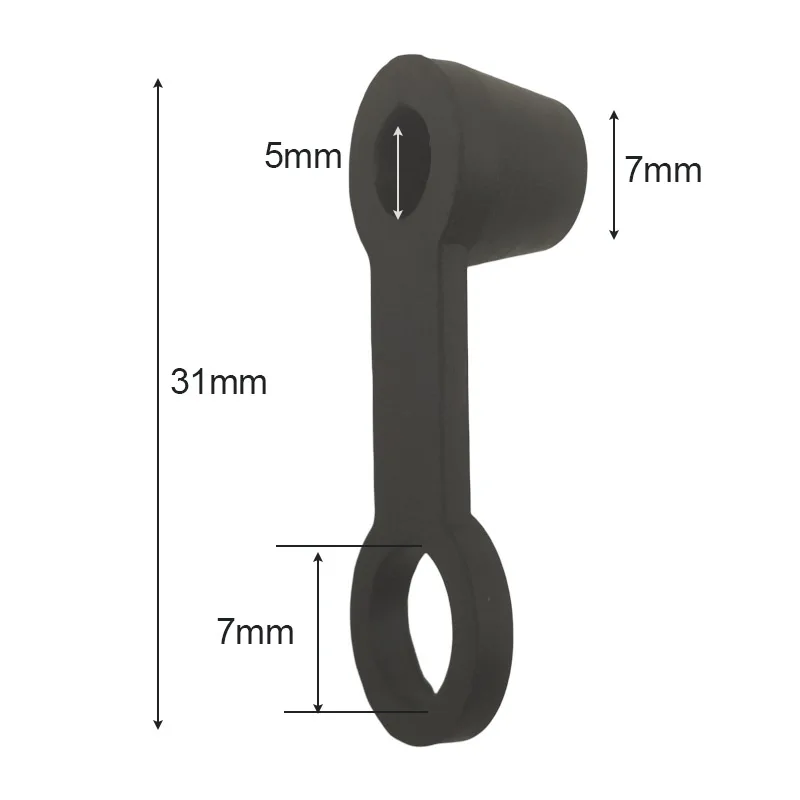 10pcs High Quality Rubber Bleeder Screw Cap Dust Proof Cover for Motorcycle E-Bike Car Brake Caliper Bleeder Valve