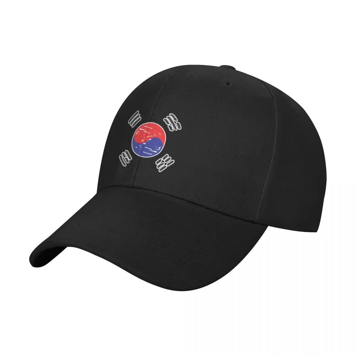 

Korea - South Korean Flag - Seoul Baseball Cap Vintage Hat Luxury Brand Gentleman Hat Bobble Hat Women's Golf Clothing Men's