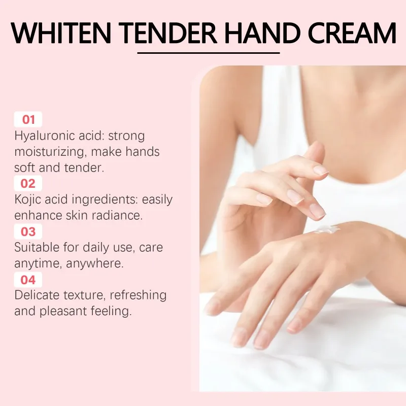 Handcrème Collageen Anti-Rimpel Anti-Aging Crack Reparatie Hydraterende Snel Whitening Melanine Vlekken Product Koreaanse Huidverzorging