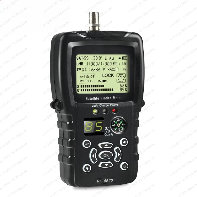 

VF-8620 high definition star finder star finder DVB-S2 /S2X with flashlight, compass