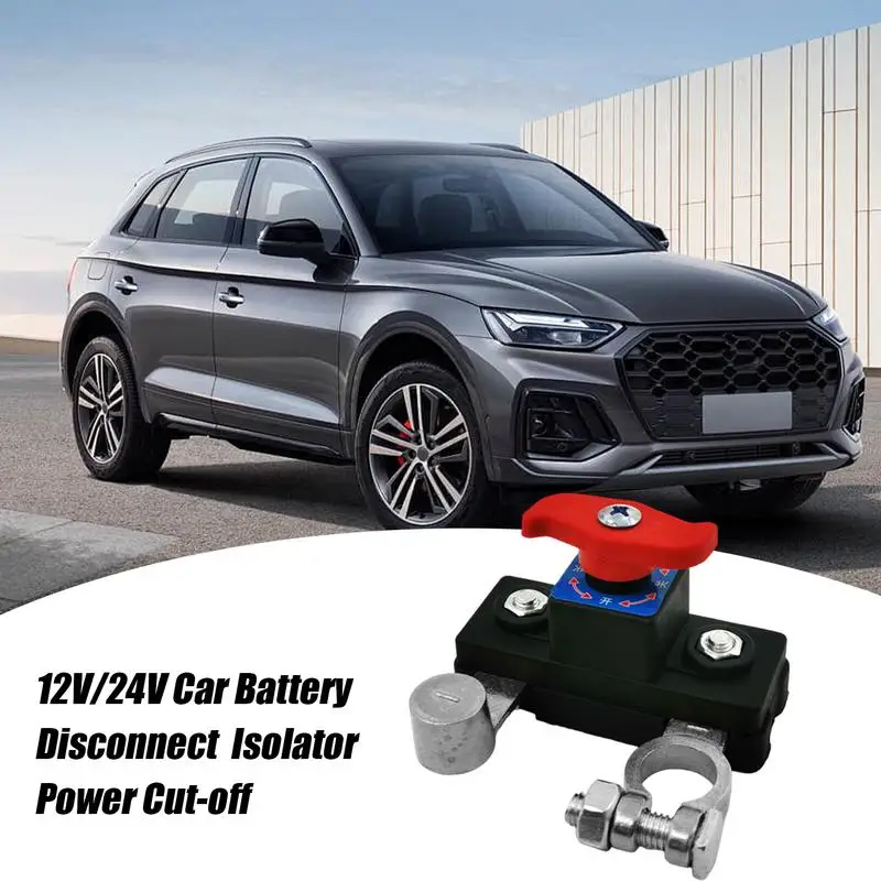 Battery Disconnect Control 12V 24V Car Battery Quick Disconnect Control Heavy Duty Safety Equipment Anti Leakage For Truck