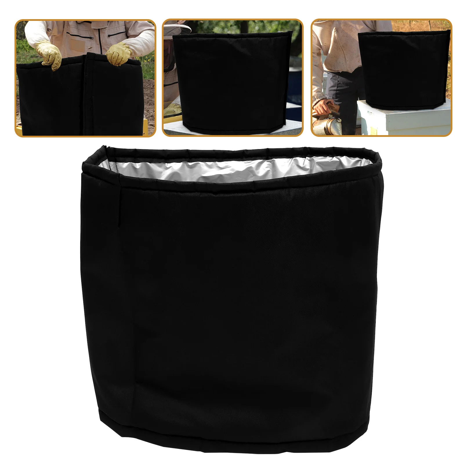 

Beehive Protective Cover Outdoor Honeycomb PVC Oxford Cloth Beehive Winter Wrap Warm Insulation Sleeve Bee Hives Wrap
