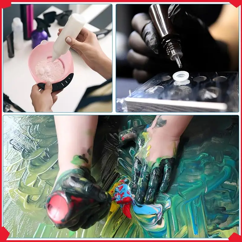 

B17B Twist Bottle Caps, 50Pcs Squeeze Bottle Cap Replacement Caps For Water Glue Dispensing Bottles Dispensing Caps