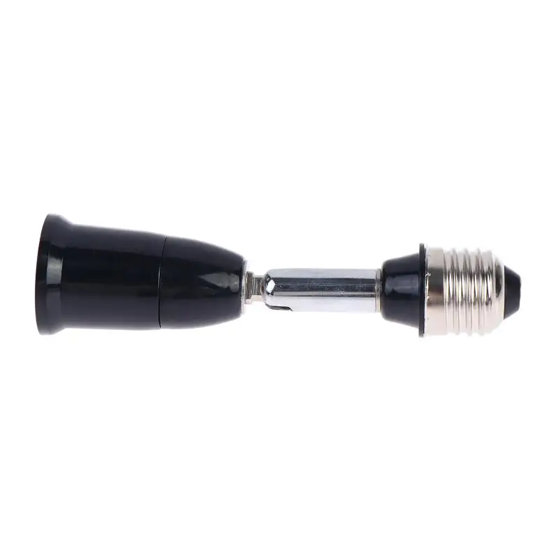 E27 to E27 Bulb Holder Extension Adapter 1Pc Flexible Light Socket No Wiring Required for Closet Cabinet Lighting Setup