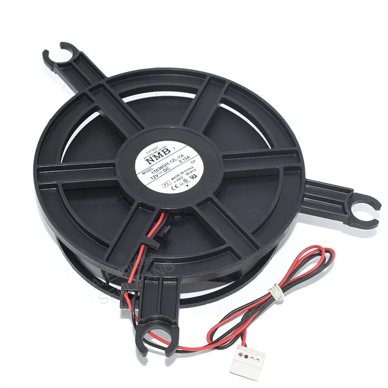 

New For NMB 11036GH-12L-YA DC12V 0.15A Two Wires Refrigerator Cooling Fan