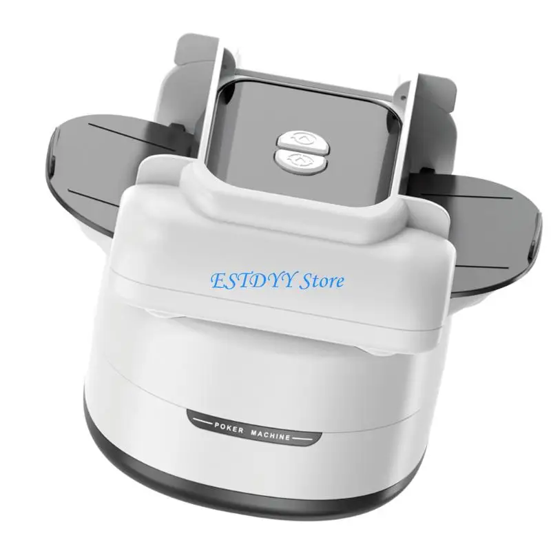 G6DE Multi Deck Automatic Card Shufflers Supporting 4 Deck Simultaneously Quiet and Efficient Plastic Build for Entertainment