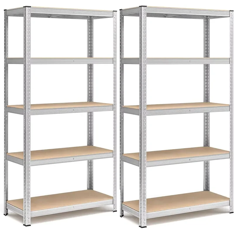 for 4 5 6 Layer Boltless Galvanized Steel Anti Corrosion Tool Rack Shelf Large Capacity 125 175 kg Removable