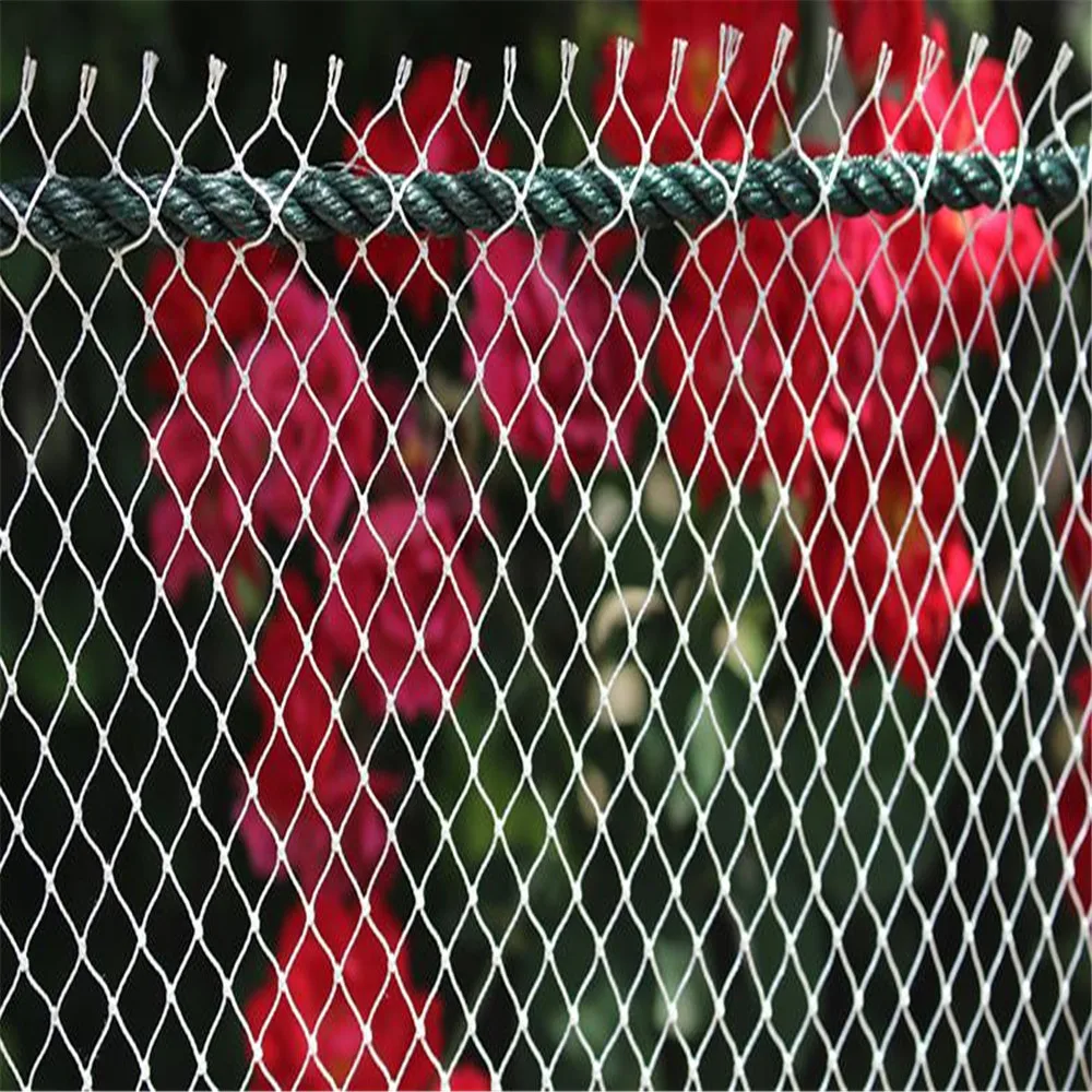 White Nylon Anti-Cat Net Balcony Safety Net Pet Protective Barrier Home Wedding Decoration Garden Net