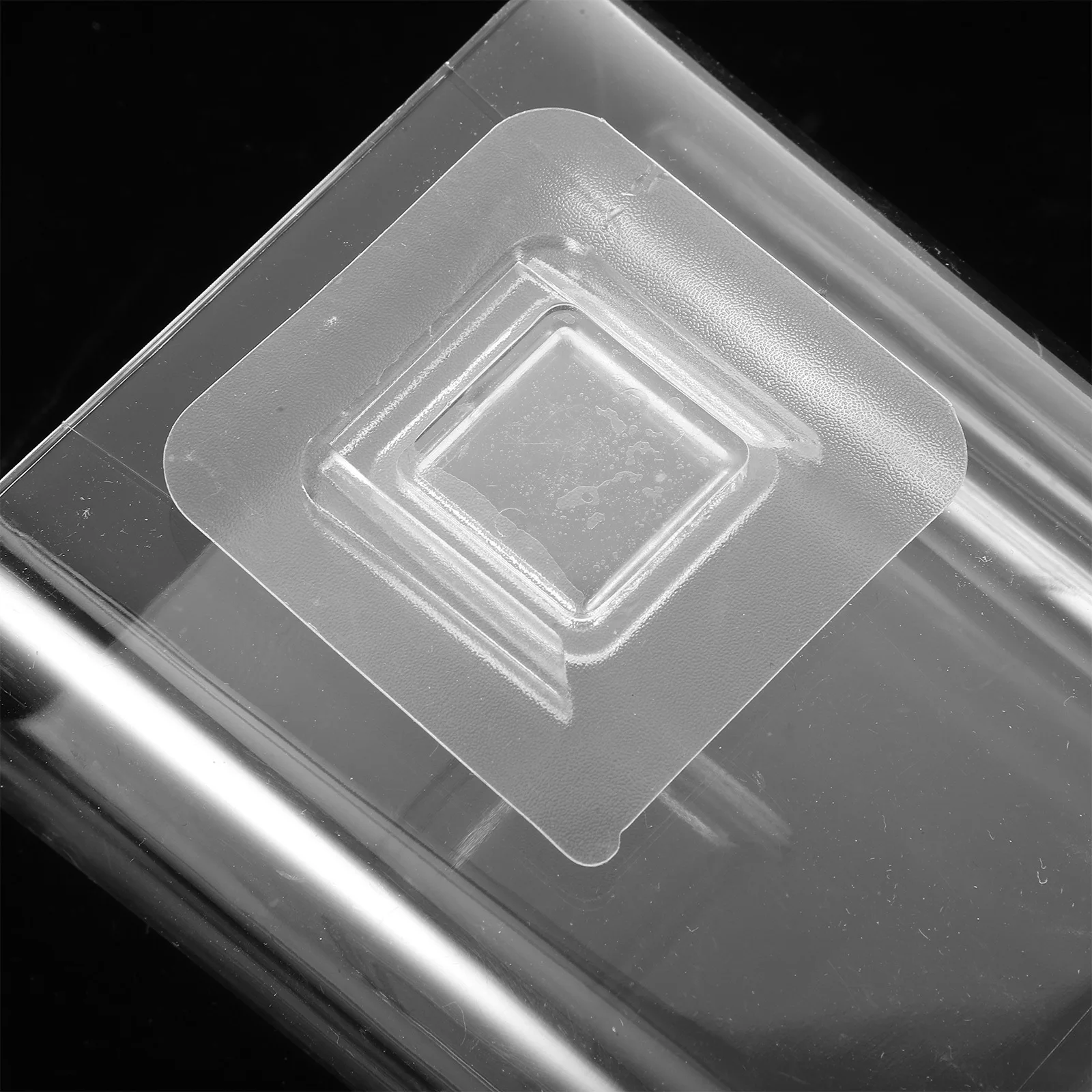 

Wall Mounted Pencil Case Transparent Plastic Pen Holder Desktop Organizer Makeup Brush Storage Box Pen Storage Organizer