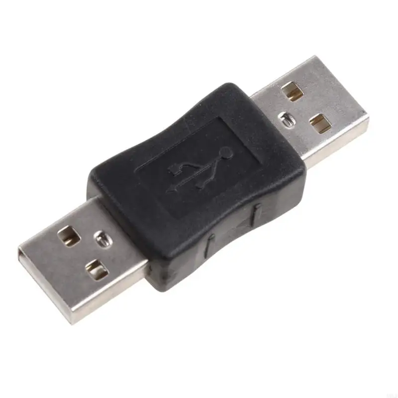 

A9LF USB 2.0 Male & Male Adapter Printer Converter Adaptor Connector Dual USB2.0 Port