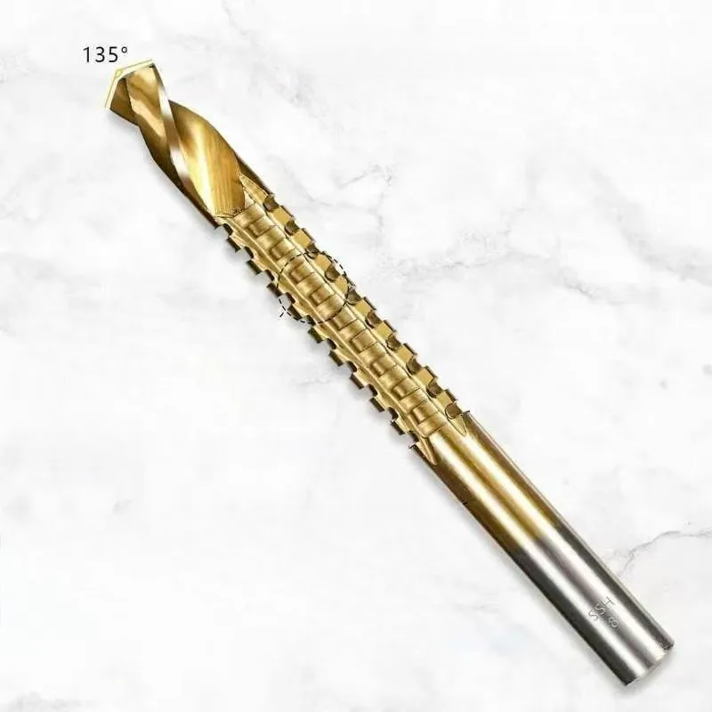 Essential Workshop Tool Set HSS Twist Drill Bit 135 Degree Split Point Tip Enhanced Hardness And Wear Resistance