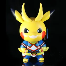 Anime Pikachu Cosplay Non-human school Ormat PVC Action Figures Toys Model Statue 10cm