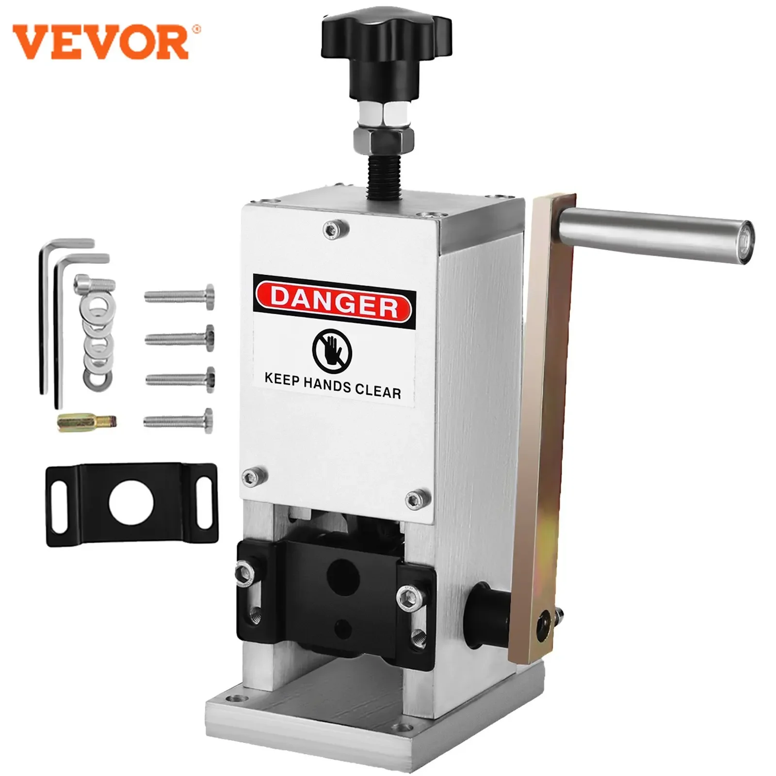 VEVOR Wire Stripping Machine Copper 0.06-0.98 Inch Wire Stripping Machine Quality Cutting Blade for Cutting and Stripping