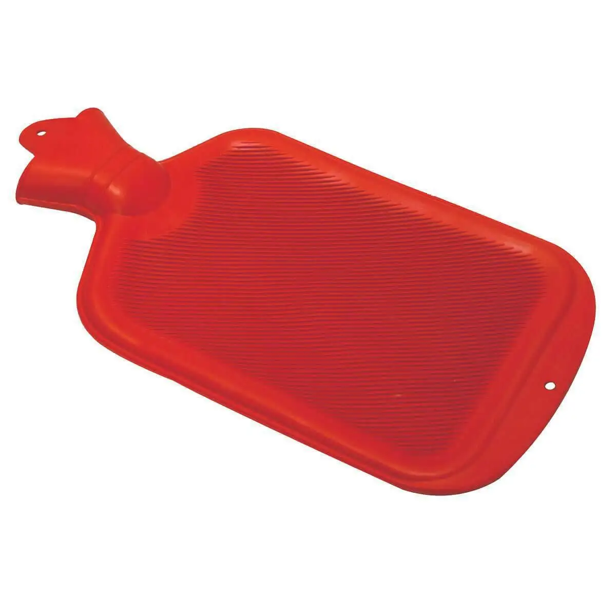 

Classic Red Rubber Hot Water Bottle for Pain Relief - Headaches, Cramps, Arthritis, Back Pain, Sore Muscles - 2 Quart Capacity