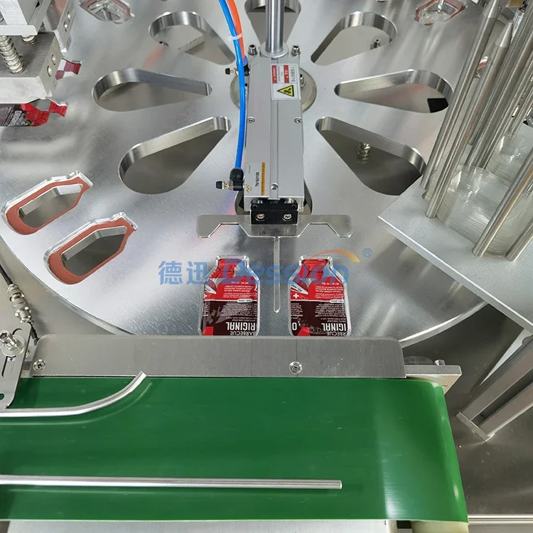 Rotary Margarine Liquid Filling Machine With Automatic Butter Weighting System image 5