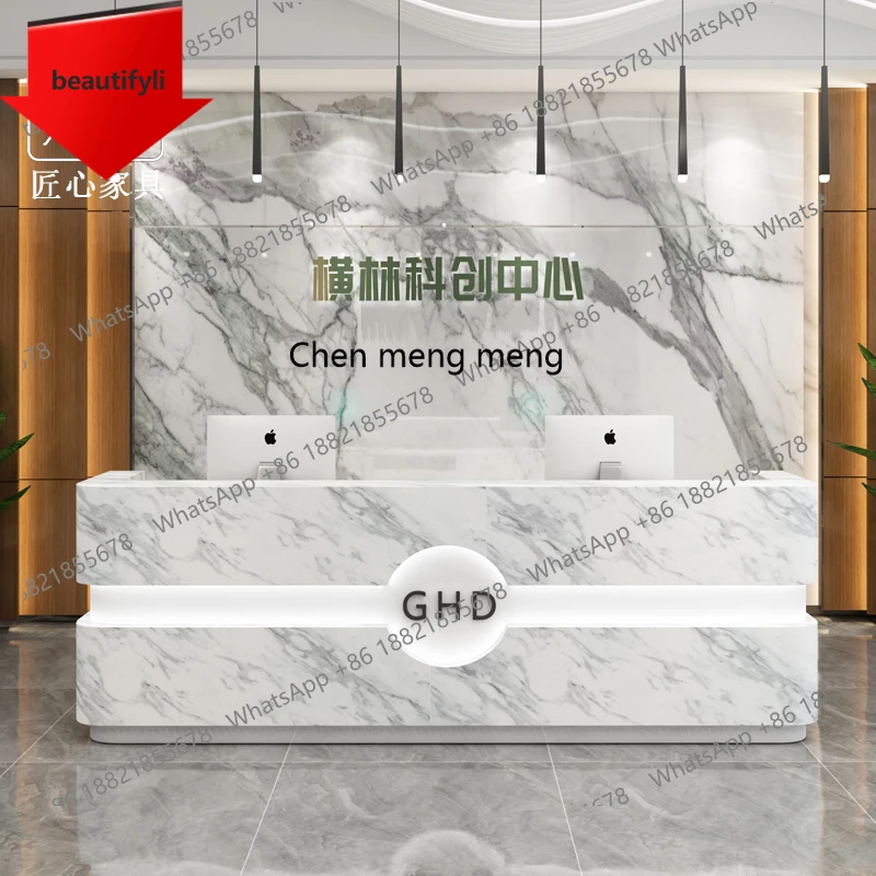 M07 Простая современная касса Салон красоты Бар Магазин одежды Индивидуальная стойка регистрации Стойка регистрации