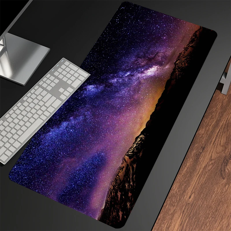 

Space Large Mouse Pad 100x50cm Big Computer Mousepads Gaming Mousepad Big Keyboard Mat Gamer Mouse Pads Desk Mats