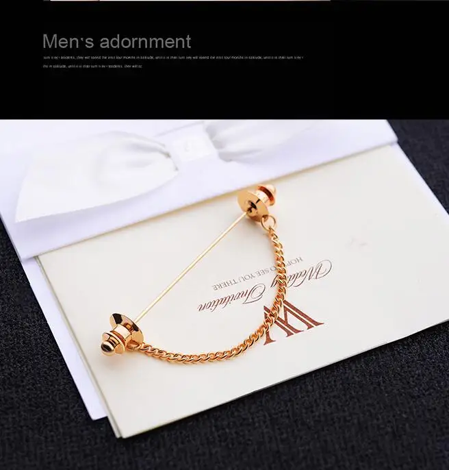 المعادن شرابة رابطة عنق طوق بار دبوس كليب الفاخرة التلبيب دبابيس ودبابيس أنيق التعادل اكسسوارات هدية مجوهرات للمناسبات الرسمية #3