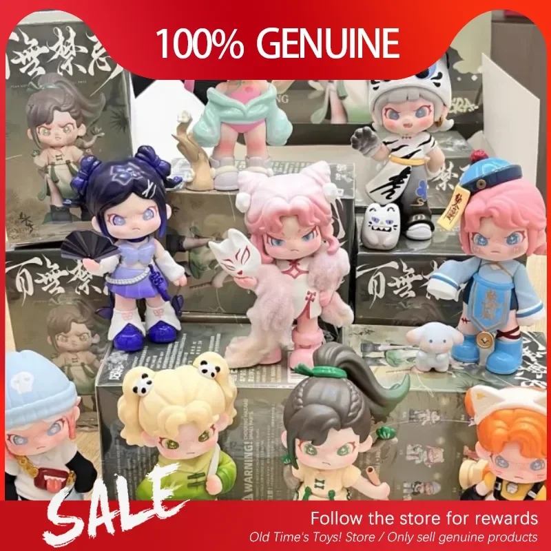 

Genuine Dora V5 Hundred Taboos Series Blind Box Cute Dolls Collect Model Doll Desktop Ornamen Dora V5 Surprise Birthday Gift