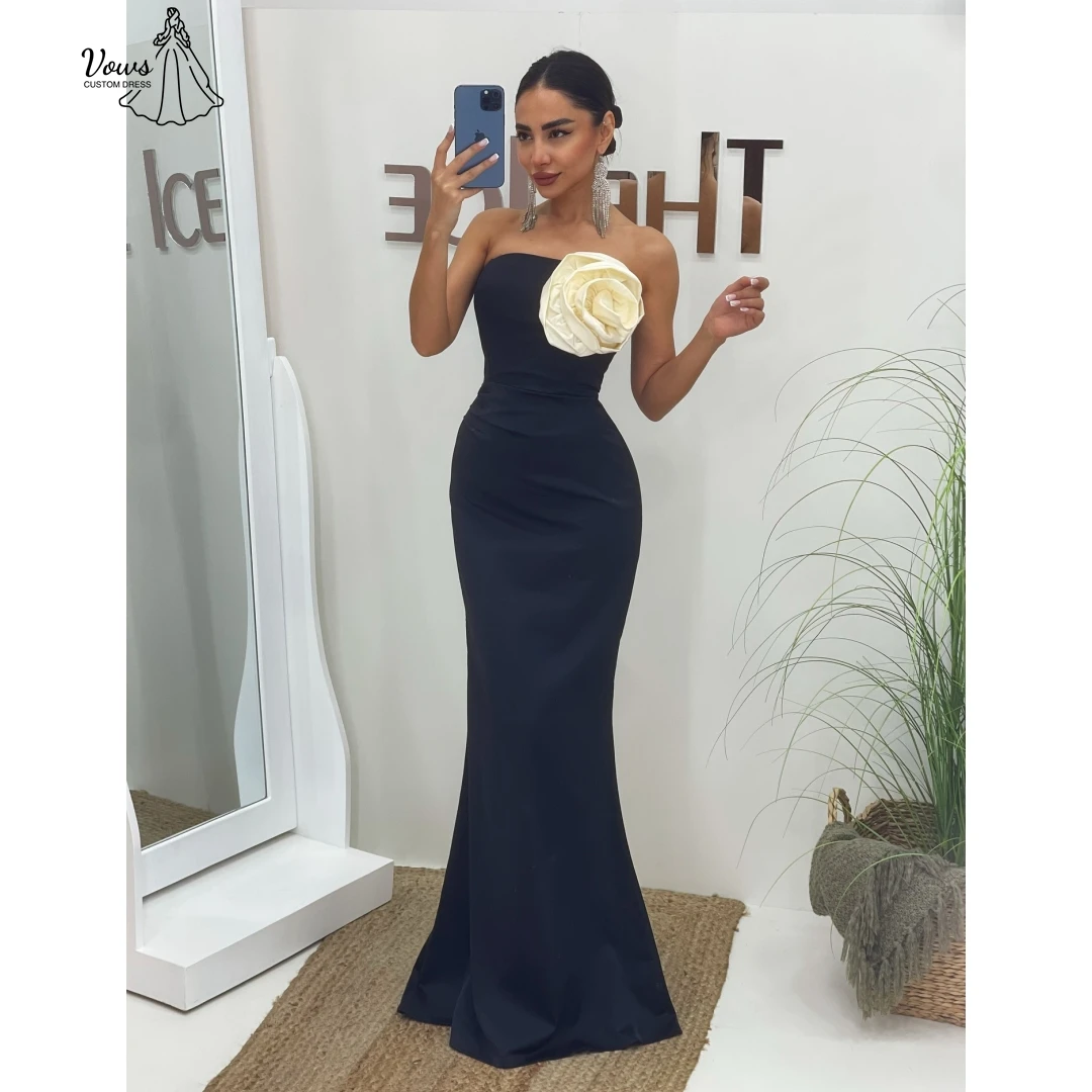 Vows Maßgeschneiderte elegante Damenkleider für besondere Anlässe, Fischschwanzrock, Hochzeits-Abendkleid, schulterfrei, Abschlussball