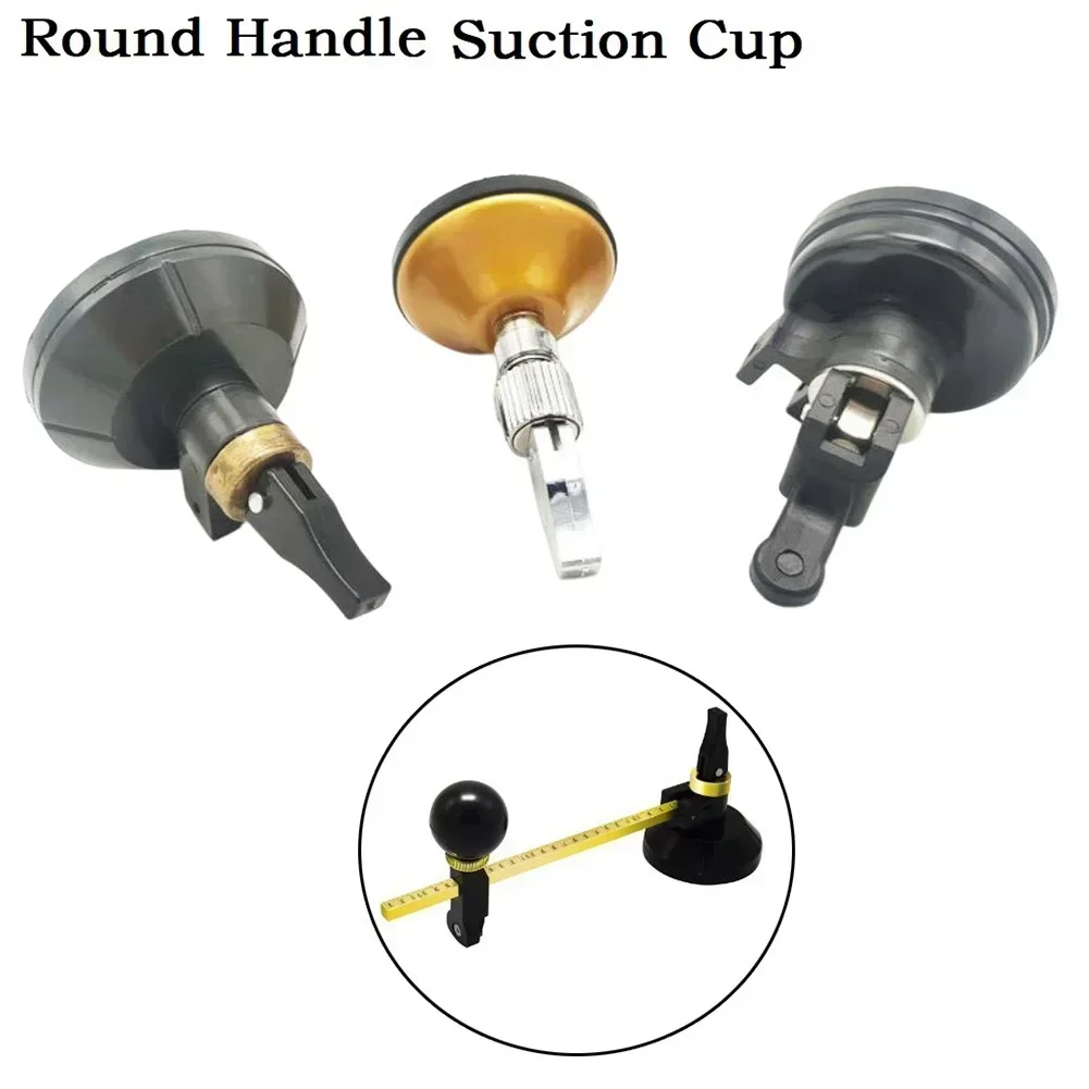 1PC Circular Glass Cutter Round Handle Suction Cup Tool For Glass Cutting Craft Hand Tools Accessory