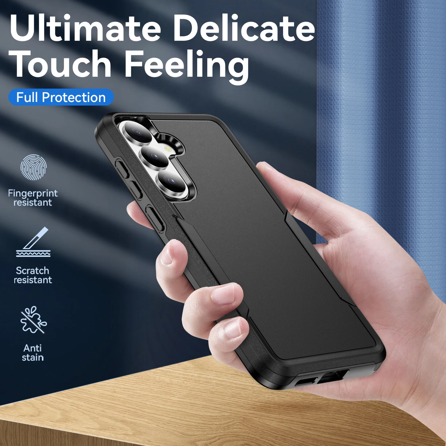 Anti-Shock Protection Cover Case for Samsung Galaxy S26 Ultra S25 S24 S21 FE 5G S22 S26 Plus S23 A57 A37 A17 A56 A36 A16 A55 A15