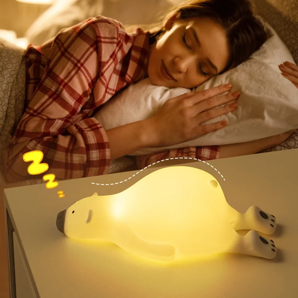 

Night Light for Kids with Timer Touch Control Rechargeable Cute Night Light for Bedroom Room Decor for Girls Boys
