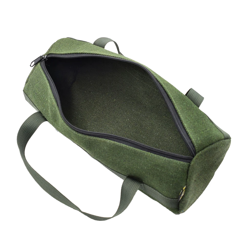 Durable Thick Canvas Pouch Tool Bag Case Multi Portable Storage Organizer Instrument Case for Home Gadgets Electrical Tool