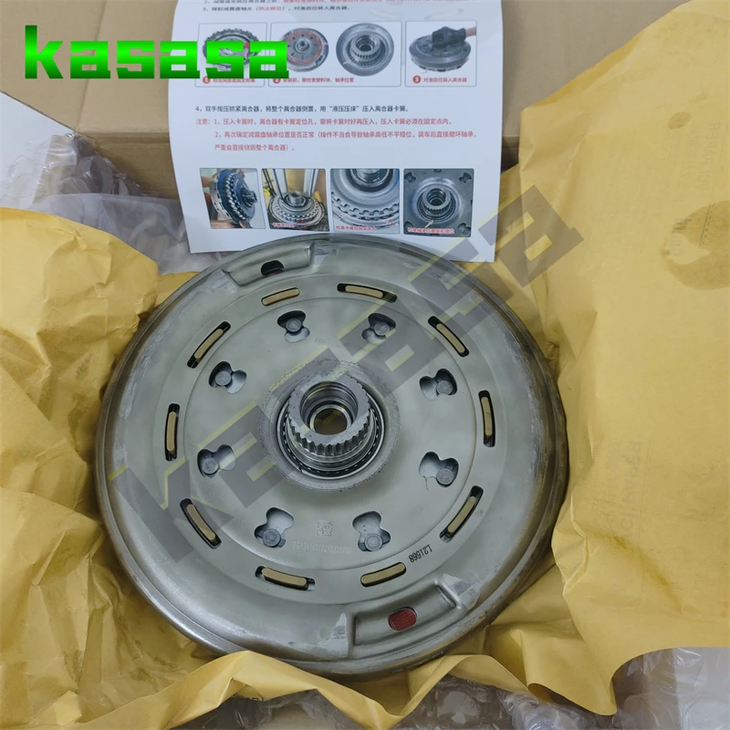 Amortiguador de embrague doble para ZOTYE T600 BAOJUN MG Roewe Liebao MG6 DCT360, caja de cambios de transmisión remanufacturada DCT360