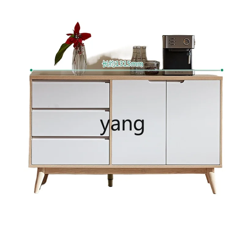 

LTT living room small apartment entry door against the wall high-end solid wood foot entrance cabinet