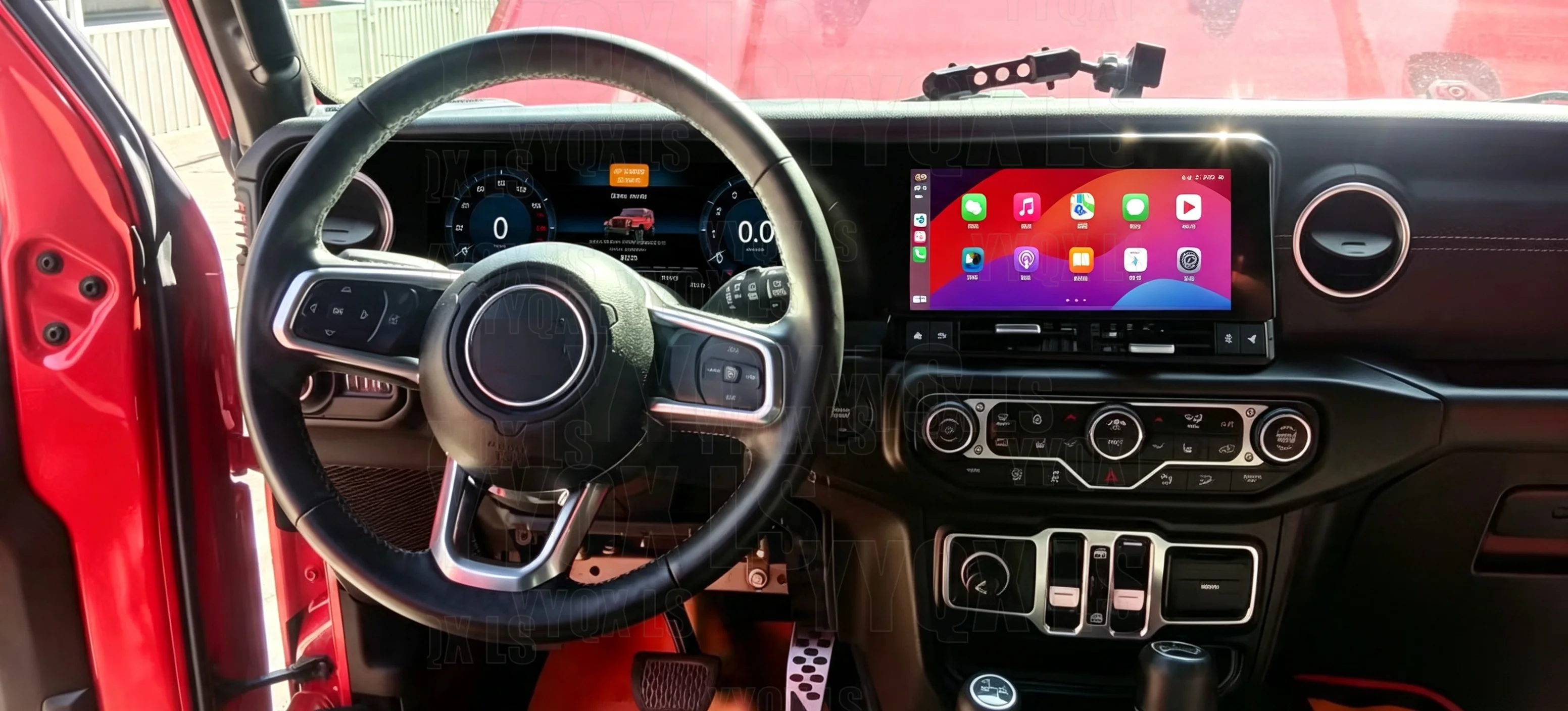 For Jeep Wrangler JL Gladiator J-MAX Android Car Radio Multimedia Video Player Wireless Carplay Autoradio Stereo GPS Navi Head - view 5