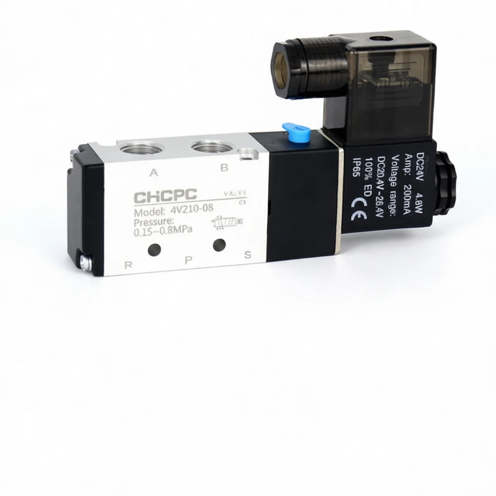 Advanced Pneumatic Solenoid Valve 5 Port 2 Position Valve Industrial Air Control Tool For Technical Equipment