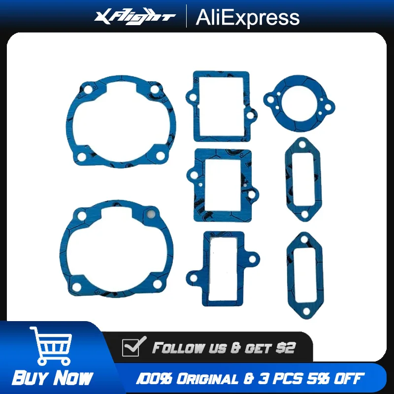 

DLE170 Gasket Set for DLE-170 Engine Spare Parts, 170cc Gas RC Airplane Model Piston Seal Ring Washer Replacement
