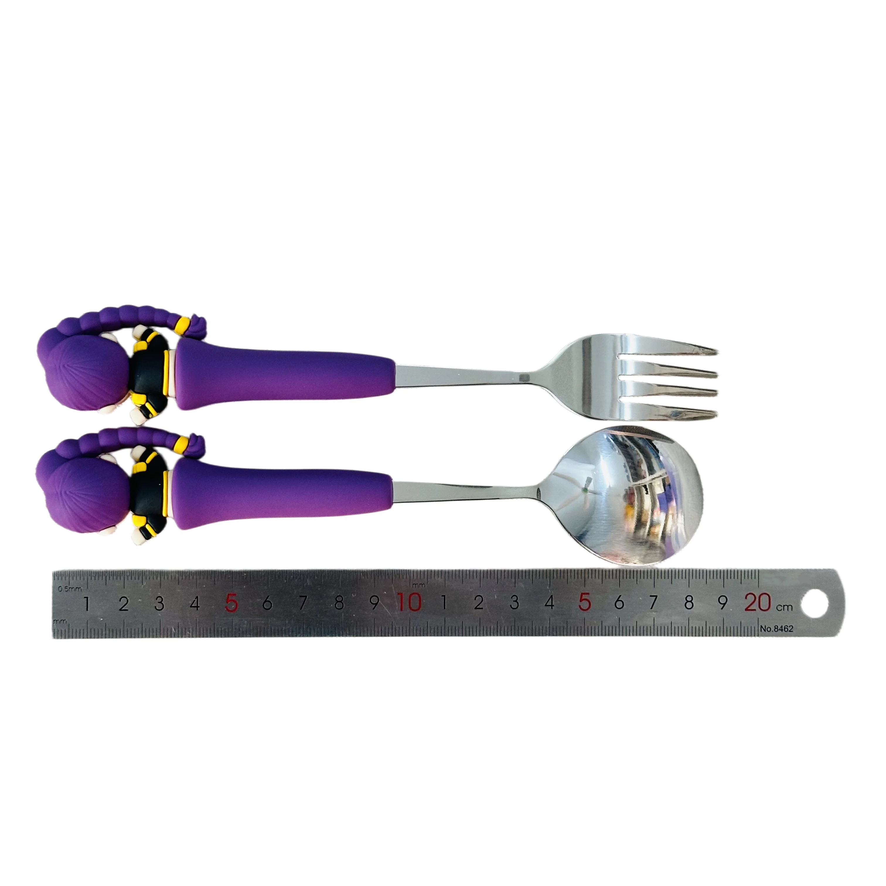 Anime Hunters Girls Lumi Mila Zoi Spoon Fork 304 Stainless Steel Cutlery Cute Cartoon Character Birthday Christmas Gift For Fan