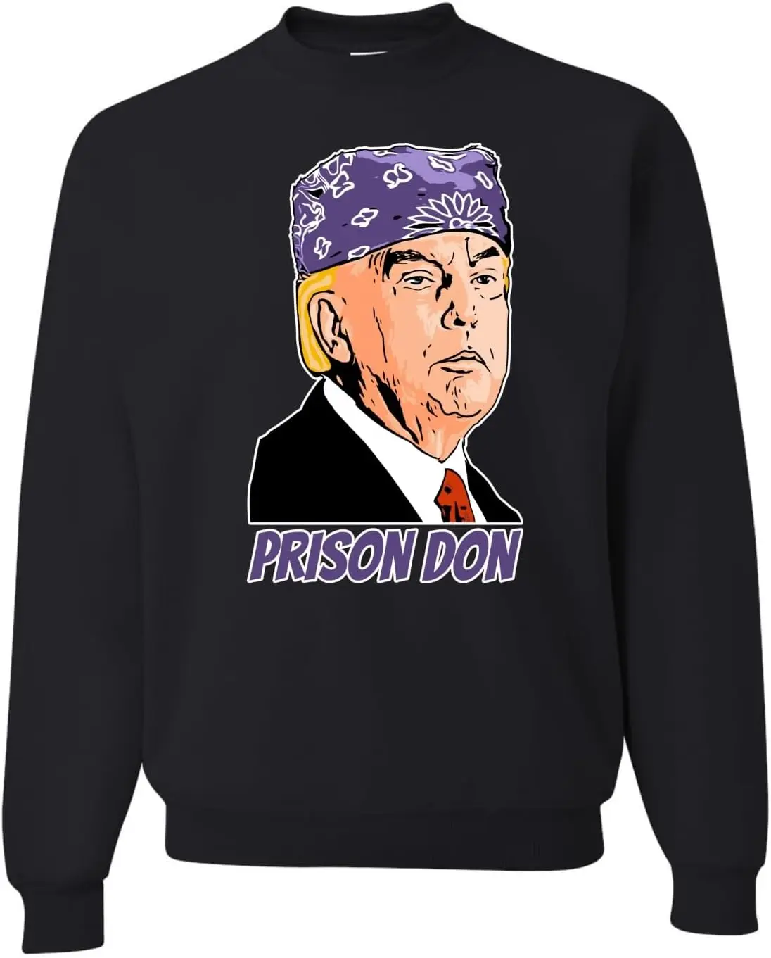 

Wild Bobby Prison Don Free Trump 2024 Political Unisex Crewneck Sweatshirt