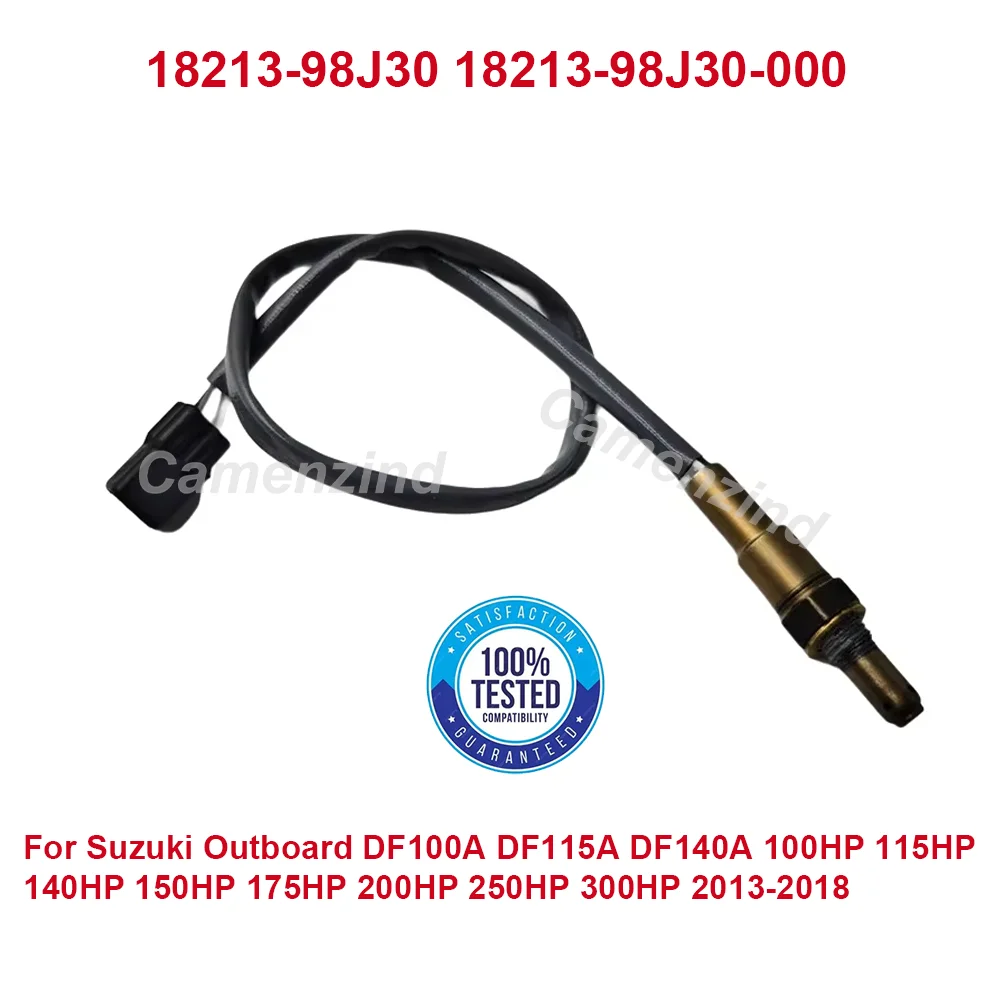 18213-98J30 18213-98J30-000 Lambda Probe Oxygen O2 Sensor Fit for Suzuki Outboard DF 100 115 140 150 175 200 250 300 2013-2018