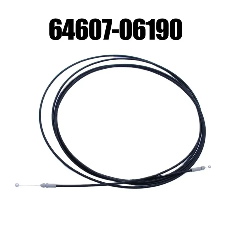 

Superior-Trunk Lid Release Cable Replacement 64607-06190 Auto Parts Black Car Accessories Kit Metal For Toyota Camry 2012-17
