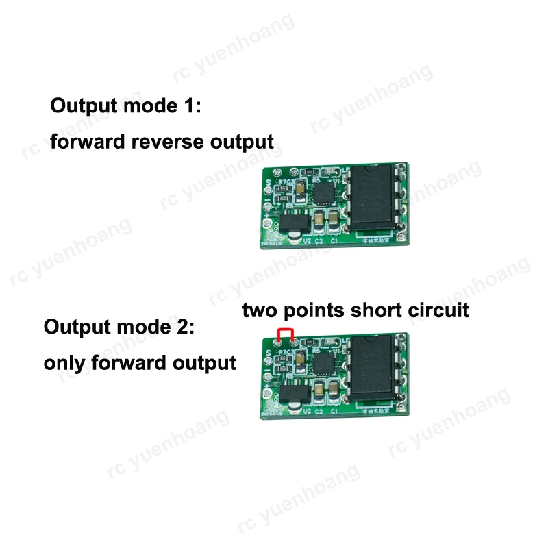 1PCS 1S-3S Brushed ESC Board Micro Bidirectional Electronic Speed Controller DIY Modification for Hand-thrown Aircraft Model Car