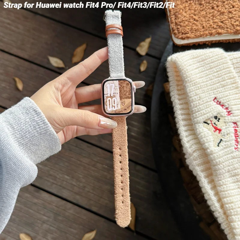 

Модный ремешок для часов Huawei Fit4 Pro, браслет Correa, спортивный ремешок для часов HUAWEI, Fit3/Fit2/Fit1, браслет для умных часов