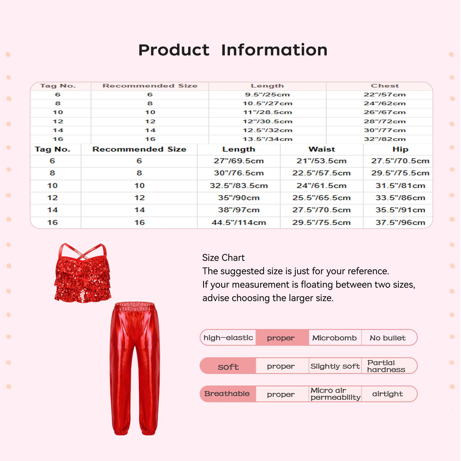 Mädchen Gymnastik Akrobatik Tanzkostüm Langarm Strass Ausschnitt Crop Top mit Hosen Set für moderne Street Dance Kleider