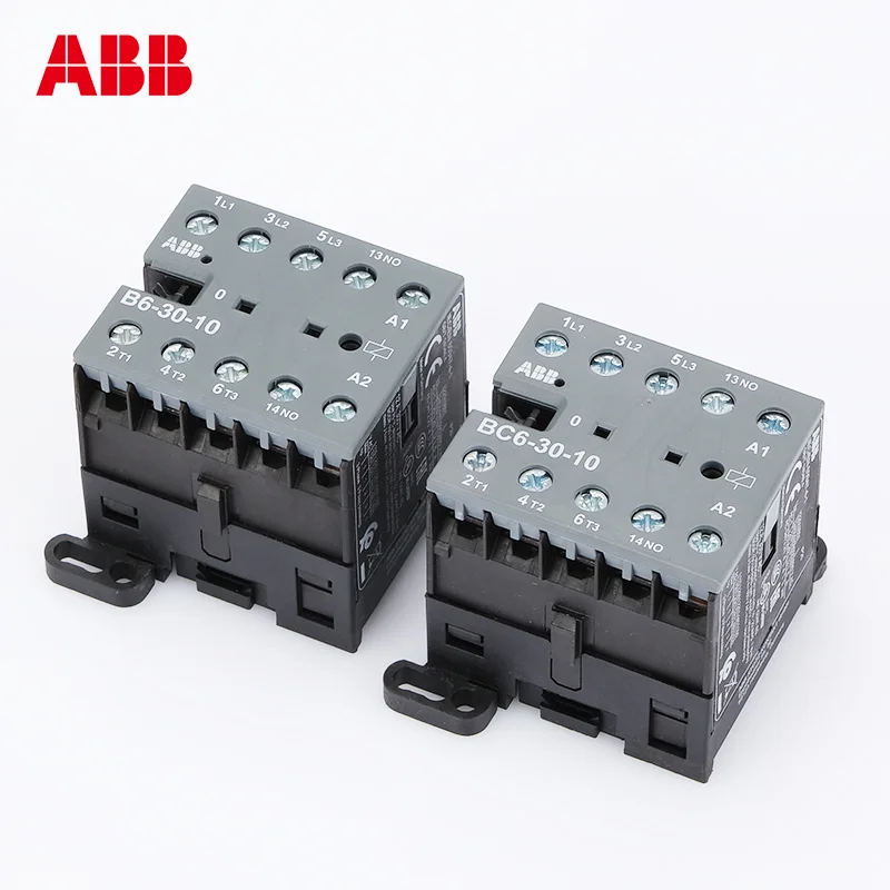 

ABB DC Contactor DC24V DC110V DC220-240V BC6-30-10 BC6-30-01 BC7-30-10 BC7-30-01