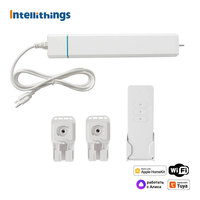 Zemismart Homekit WiFi Smart Curtain Motor Work with HomePod Mini Siri Voice Control for Electric Curtain Track Curtain Rails