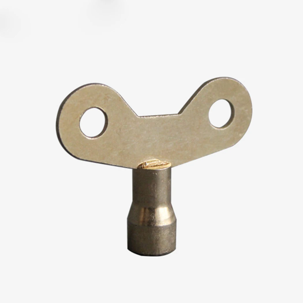2 pezzi maniglia dell'interruttore dell'acqua del rubinetto Retro chiavi di spurgo dell'impianto idraulico del radiatore in ferro solido per la valvola dell'aria di sfiato chiave del rubinetto della cucina del bagno
