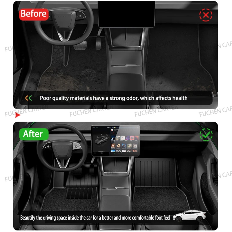 Thumbnail 2 - #35 New Carpet Car Floor Mats Arrivals