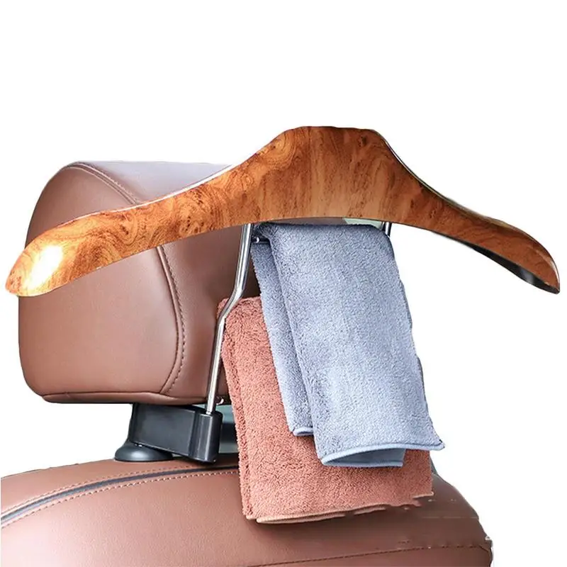 Car Jacket Hanger Universal Soft Car Coat Hangers Back Seat Headrest Coat Clothes Hanger Car Seat Coat Holder Organizer For Cars