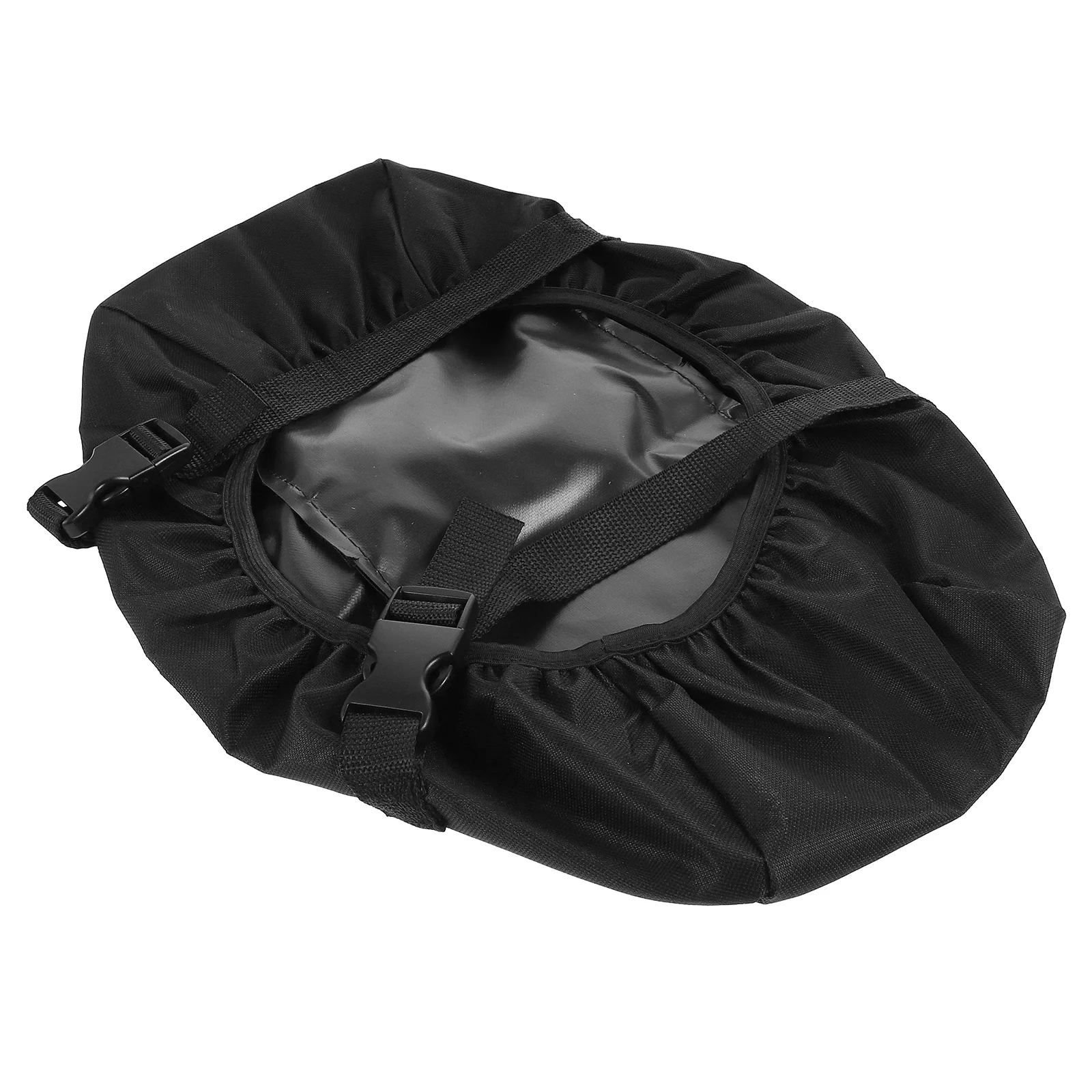 

Waterproof Winch Cover Black 600D Oxford Fabric Heavy Duty Winch Protection Cover for Truck Atv Trailer Boat Automotive Exterior