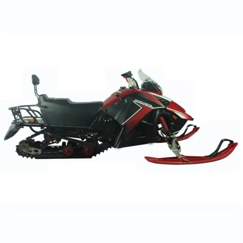 Factory Wholesale Crawler 2-seater Adult Automatic Snowmobile ATV/UTV 150CC Ice Motorcycle