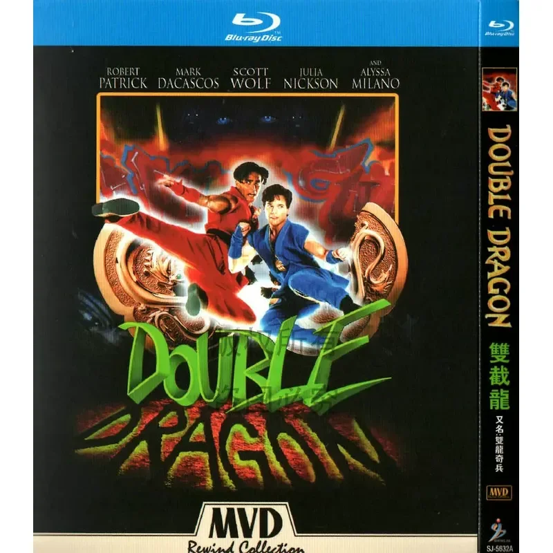 Action comedy adventure movie, double dragon bd high definition 1080p blu-ray 1 disc