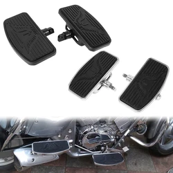 1 Pair Motorcycle Rear Passenger Floorboard Front Foot Rest Rider Pad Footboards for Harley-Davidson Sportster 883 1200